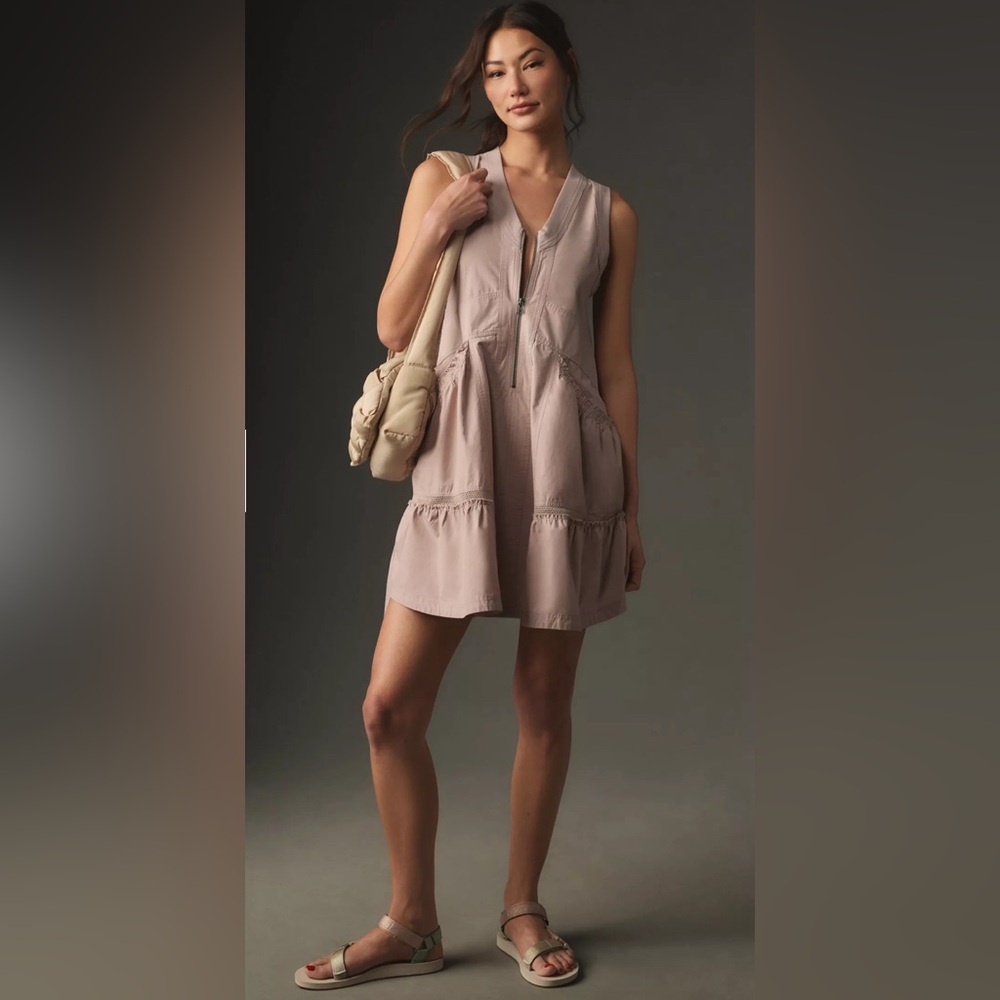 Daily Practice by Anthropologie Trek Utility Mini Dress